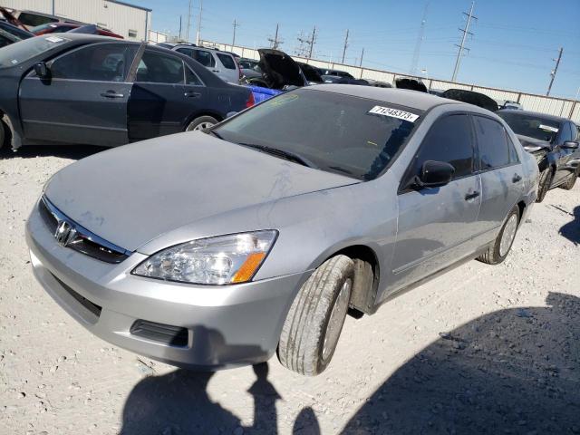 1HGCM56117A208179 - 2007 HONDA ACCORD VALUE SILVER photo 1