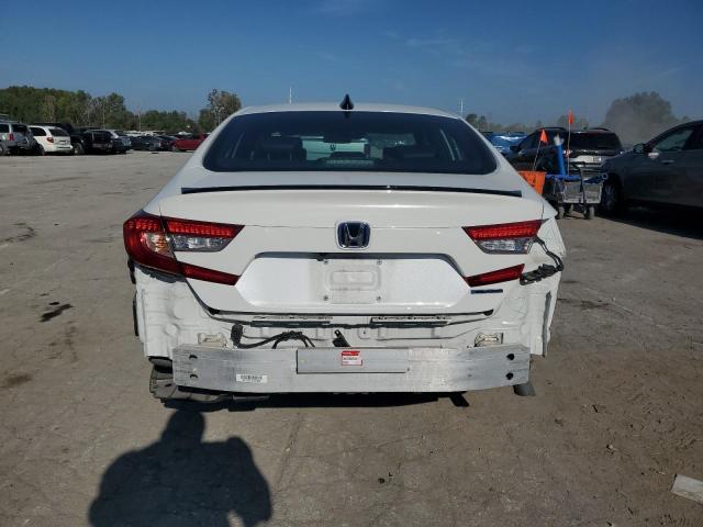 1HGCV3F24NA004595 - 2022 HONDA ACCORD HYBRID SPORT WHITE photo 6