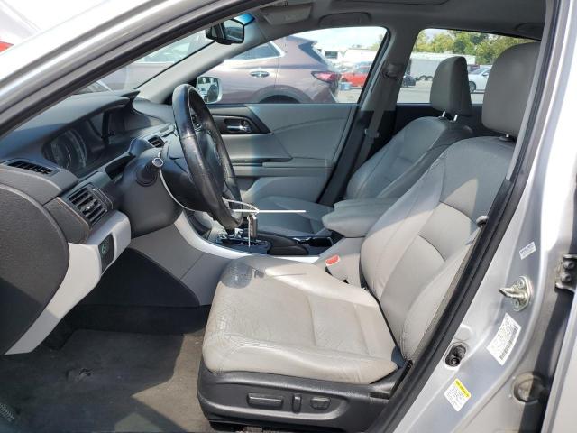 1HGCR2F8XFA110263 - 2015 HONDA ACCORD EXL SILVER photo 7