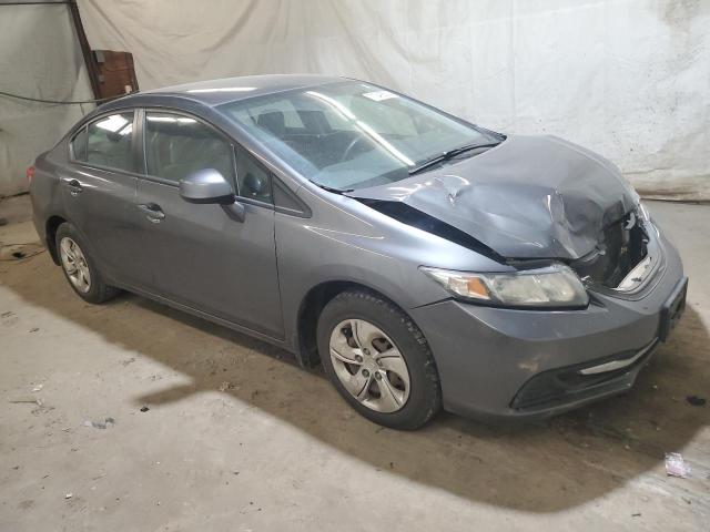 2HGFB2F5XDH504321 - 2013 HONDA CIVIC LX GRAY photo 4