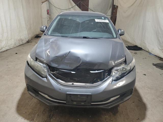 2HGFB2F5XDH504321 - 2013 HONDA CIVIC LX GRAY photo 5