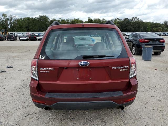 JF2SH6BC7AH915069 - 2010 SUBARU FORESTER XS Қызыл фото 6
