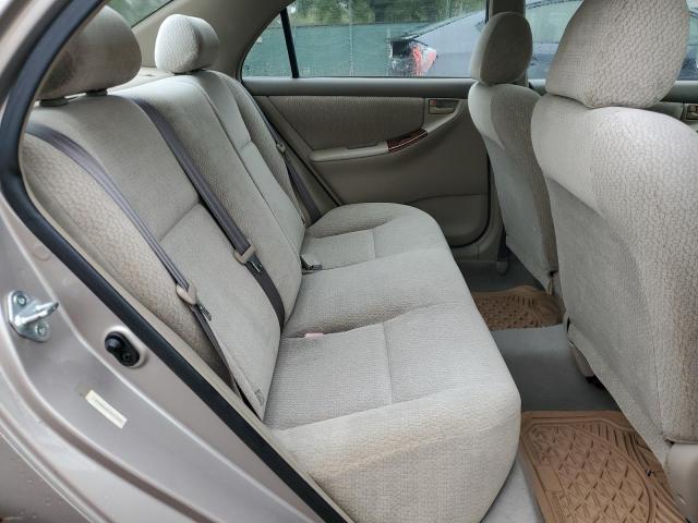2T1BR38E93C013081 - 2003 TOYOTA COROLLA CE TAN photo 10