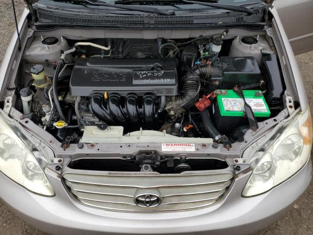 2T1BR38E93C013081 - 2003 TOYOTA COROLLA CE TAN photo 11