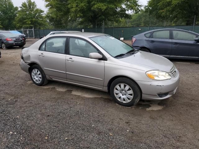 2T1BR38E93C013081 - 2003 TOYOTA COROLLA CE TAN photo 4