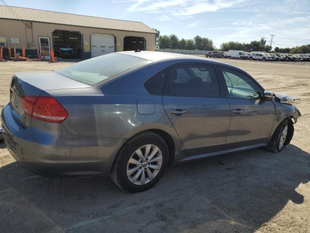 1VWAP7A39DC079932 - 2013 VOLKSWAGEN PASSAT S GRAY photo 3