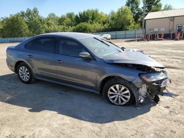 1VWAP7A39DC079932 - 2013 VOLKSWAGEN PASSAT S GRAY photo 4