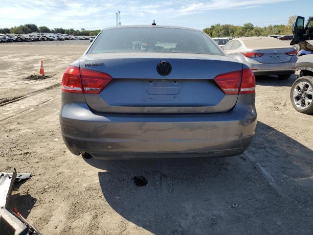 1VWAP7A39DC079932 - 2013 VOLKSWAGEN PASSAT S GRAY photo 6