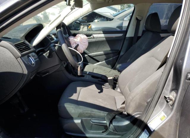 1VWAP7A39DC079932 - 2013 VOLKSWAGEN PASSAT S GRAY photo 7