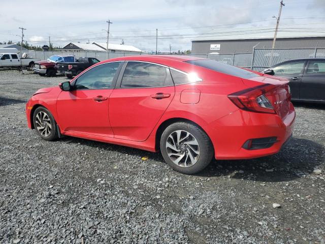 2HGFC2F82JH021389 - 2018 HONDA CIVIC EX 红色 照片 2