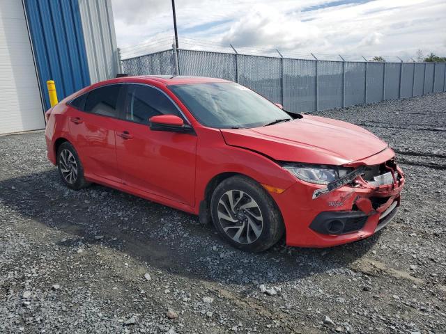 2HGFC2F82JH021389 - 2018 HONDA CIVIC EX 红色 照片 4