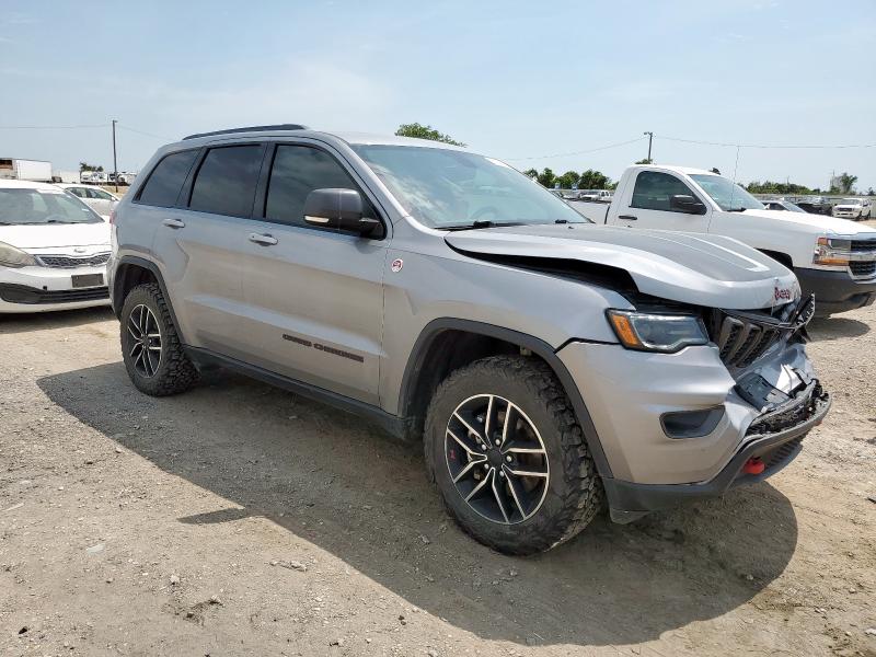 1C4RJFLG4KC661662 - 2019 JEEP GRAND CHER TRAILHAWK Մոխրագույն լուսանկար 4