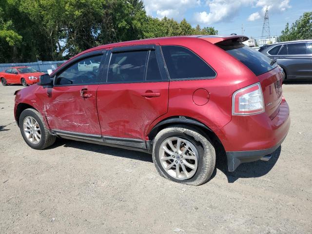 2FMDK48C29BA70835 - 2009 FORD EDGE SEL წითელი ფოტო 2