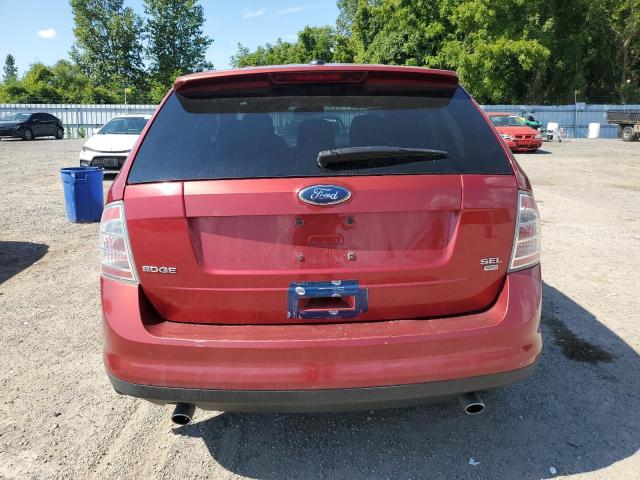 2FMDK48C29BA70835 - 2009 FORD EDGE SEL წითელი ფოტო 6