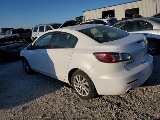 JM1BL1V72C1690523 - 2012 MAZDA 3 I WHITE photo 2