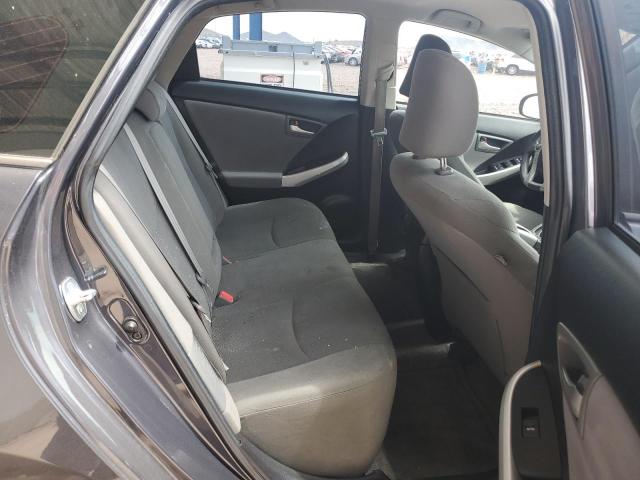 JTDKN3DUXD1651211 - 2013 TOYOTA PRIUS GRAY photo 10