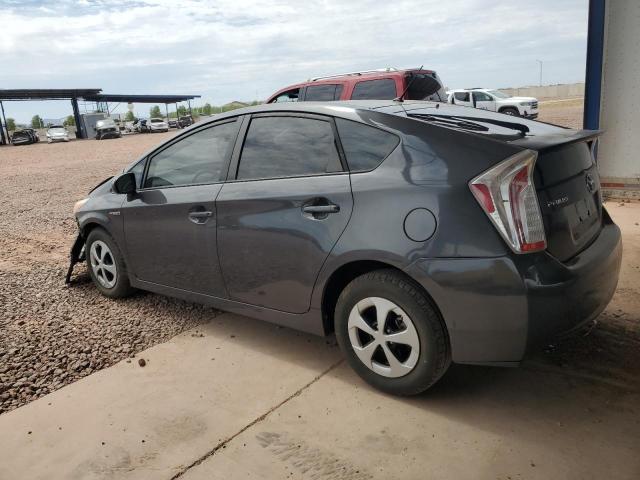 JTDKN3DUXD1651211 - 2013 TOYOTA PRIUS GRAY photo 2
