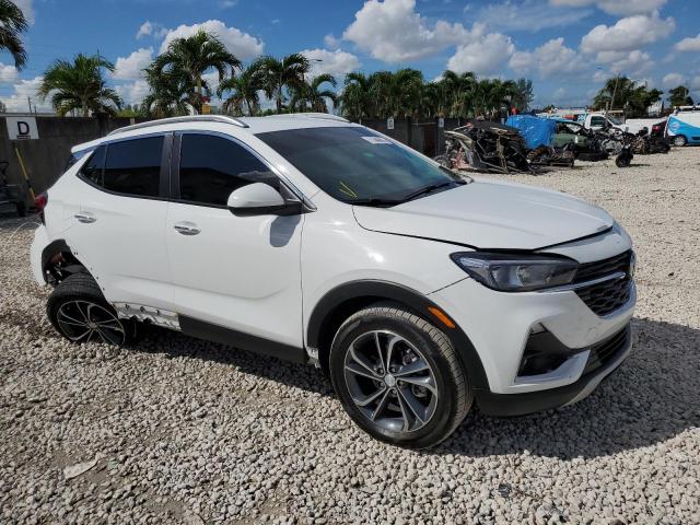 KL4MMDS28NB144154 - 2022 BUICK ENCORE GX SELECT WHITE photo 4