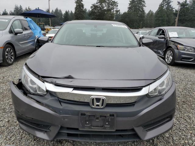2HGFC2F51JH540570 - 2018 HONDA CIVIC LX ნაცრისფერი ფოტო 5