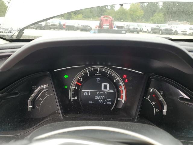 2HGFC2F51JH540570 - 2018 HONDA CIVIC LX ნაცრისფერი ფოტო 9