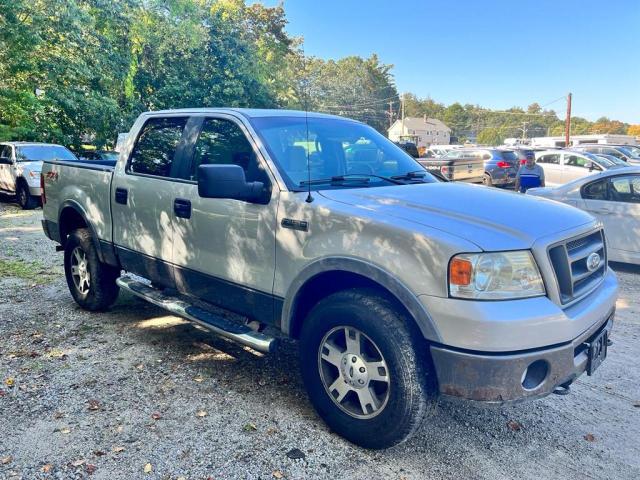 1FTPW14537FB56369 - 2007 FORD F150 SUPERCREW SILVER photo 4