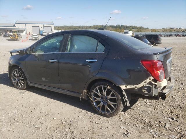 1G1JE5SB0G4124167 - 2016 CHEVROLET SONIC LTZ GRAY photo 2