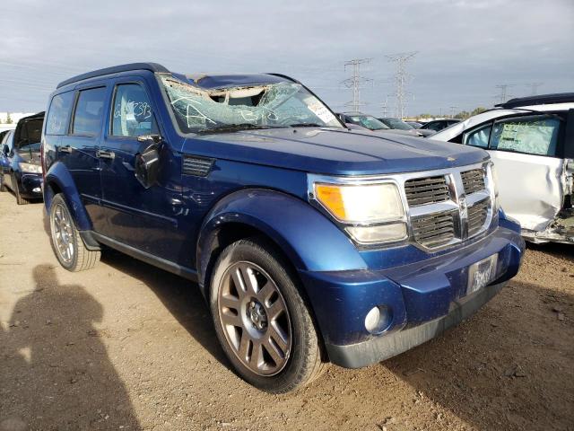 1D4PT2GK1AW152217 - 2010 DODGE NITRO SE BLUE photo 4