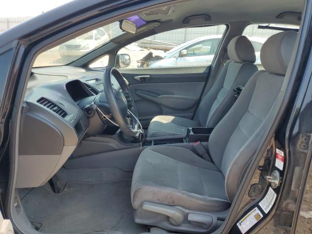 1HGFA16588L031525 - 2008 HONDA CIVIC LX BLACK photo 7