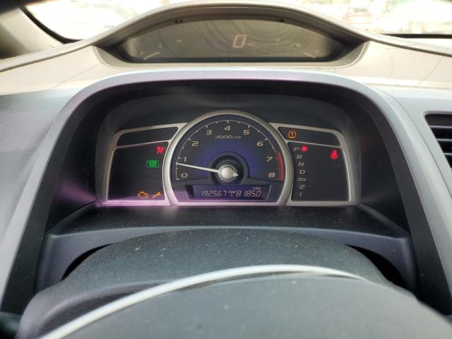 1HGFA16588L031525 - 2008 HONDA CIVIC LX BLACK photo 9