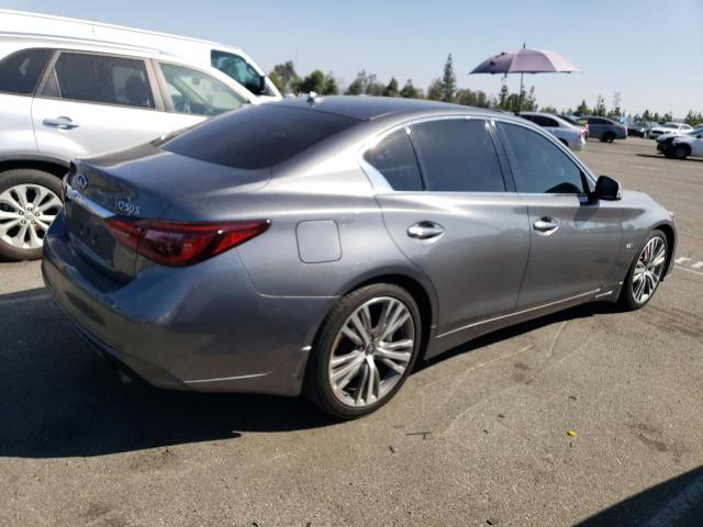 JN1EV7AP6JM359667 - 2018 INFINITI Q50 LUXE GRAY photo 3