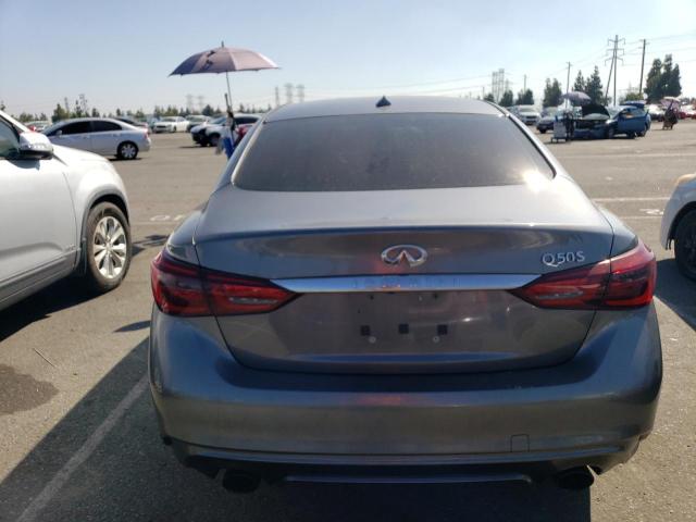 JN1EV7AP6JM359667 - 2018 INFINITI Q50 LUXE GRAY photo 6