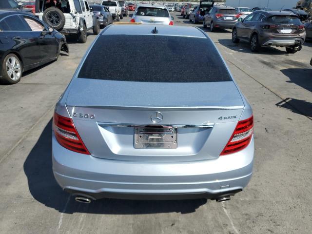 WDDGF8AB5EA902145 - 2014 MERCEDES-BENZ C 300 4MATIC SILVER photo 6