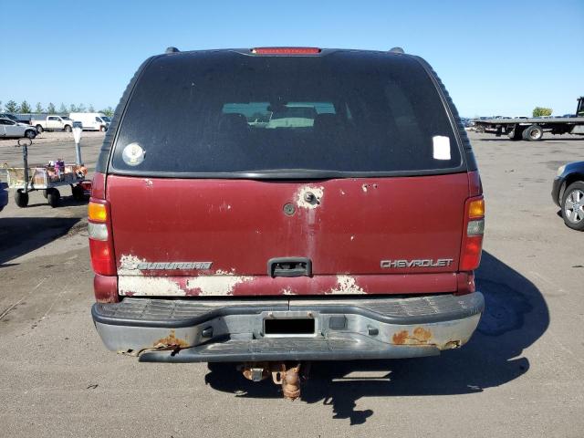 1GNFK16Z23J252998 - 2003 CHEVROLET SUBURBAN K1500 MAROON photo 6