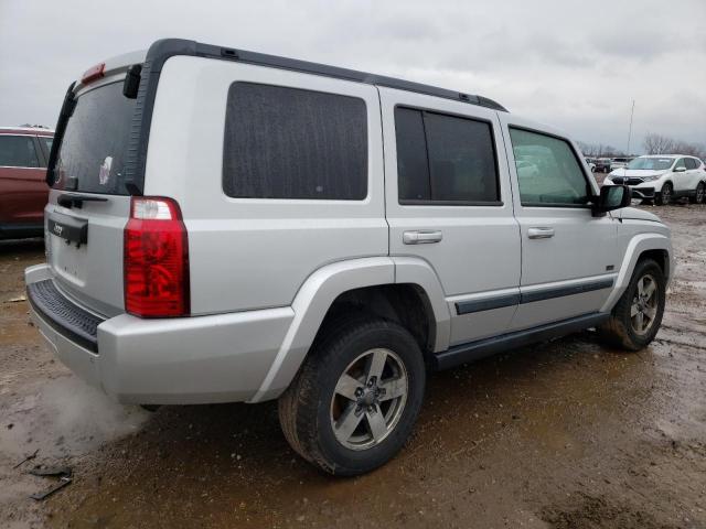 1J8HG48K48C150014 - 2008 JEEP COMMANDER SPORT ვერცხლისფერი ფოტო 3