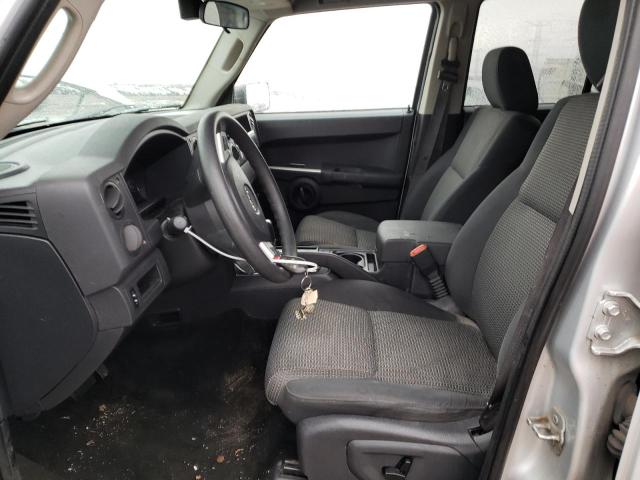 1J8HG48K48C150014 - 2008 JEEP COMMANDER SPORT ვერცხლისფერი ფოტო 7