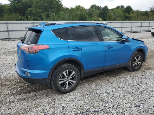 JTMWFREVXHD095284 - 2017 TOYOTA RAV4 XLE BLUE photo 3