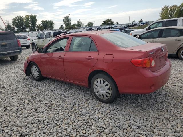 1NXBU4EE2AZ296735 - 2010 TOYOTA COROLLA BASE Czerwony zdjęcie 2