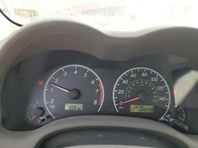 1NXBU4EE2AZ296735 - 2010 TOYOTA COROLLA BASE Czerwony zdjęcie 9