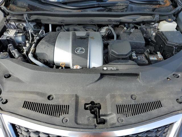 2T2BZMCA6KC180342 - 2019 LEXUS RX 350 BASE GRAY photo 12