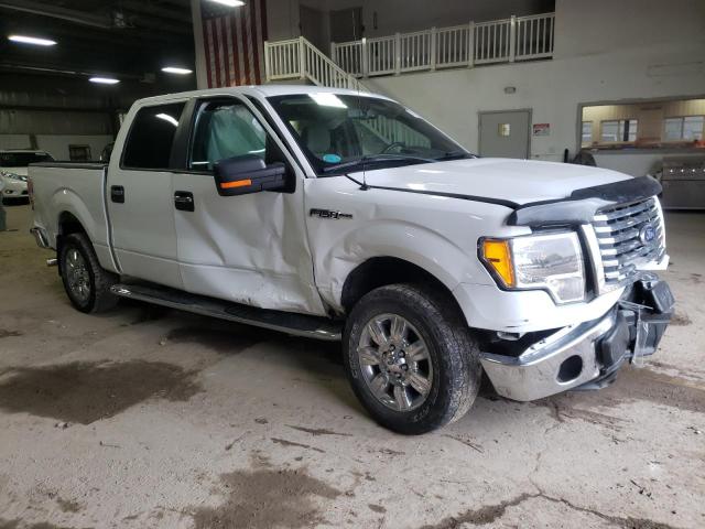1FTEW1C89AFD88548 - 2010 FORD F150 CC 4X SUPERCREW WHITE photo 4