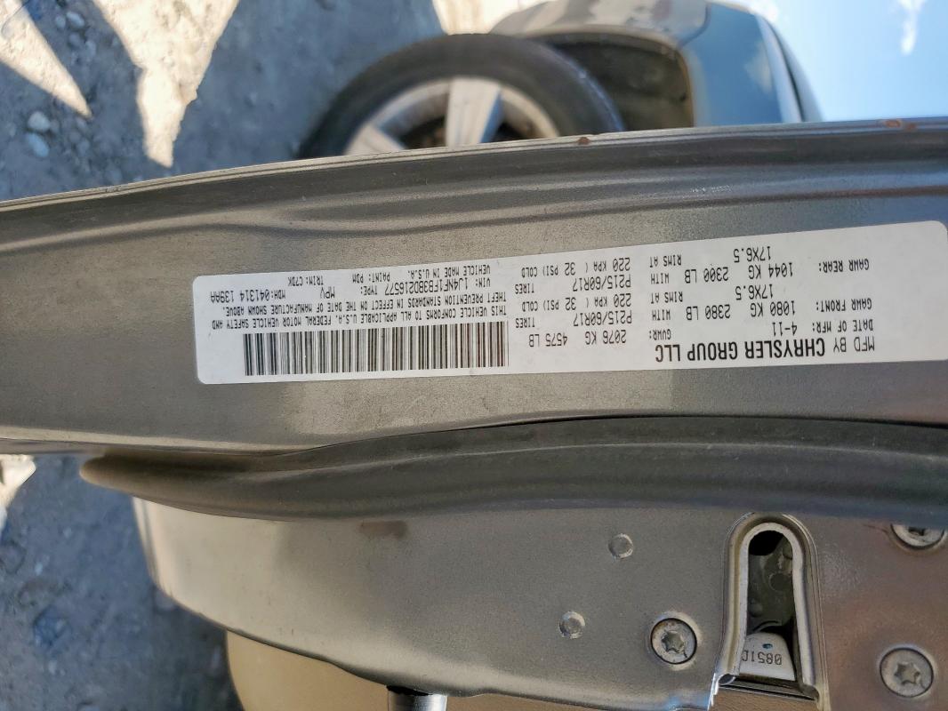 1J4NF1FB3BD216577 - 2011 JEEP COMPASS SPORT GRAY photo 13