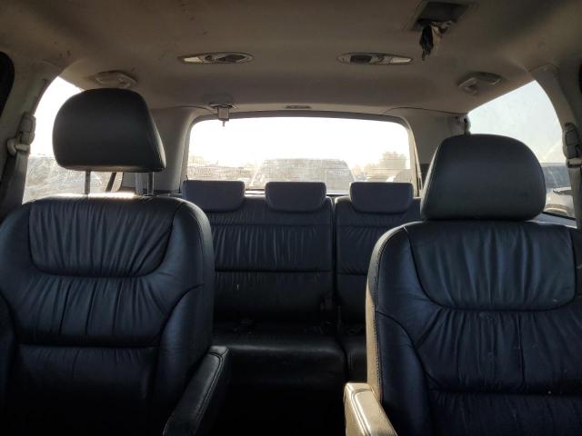 5FNRL38707B077318 - 2007 HONDA ODYSSEY EXL BLUE photo 10