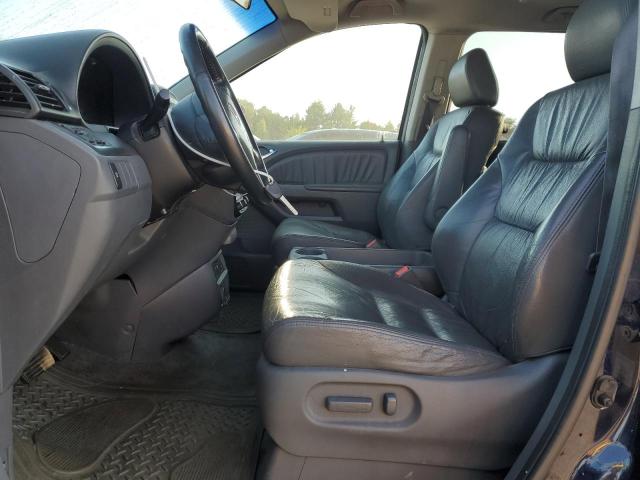 5FNRL38707B077318 - 2007 HONDA ODYSSEY EXL BLUE photo 7