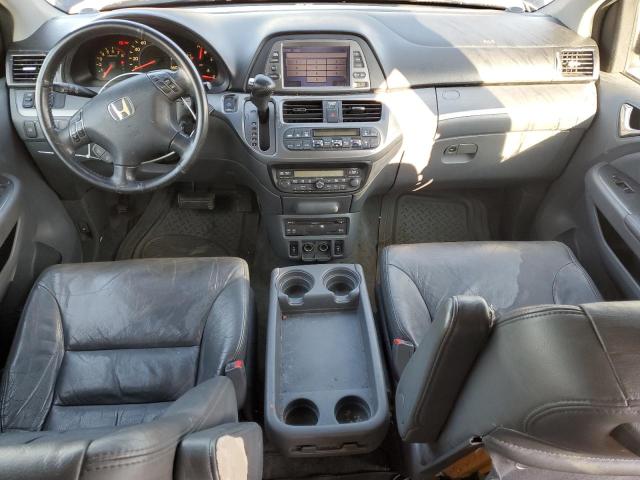 5FNRL38707B077318 - 2007 HONDA ODYSSEY EXL BLUE photo 8