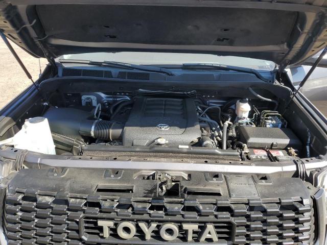 5TFAY5F17KX853435 - 2019 TOYOTA TUNDRA CREWMAX 1794 GRAY photo 11