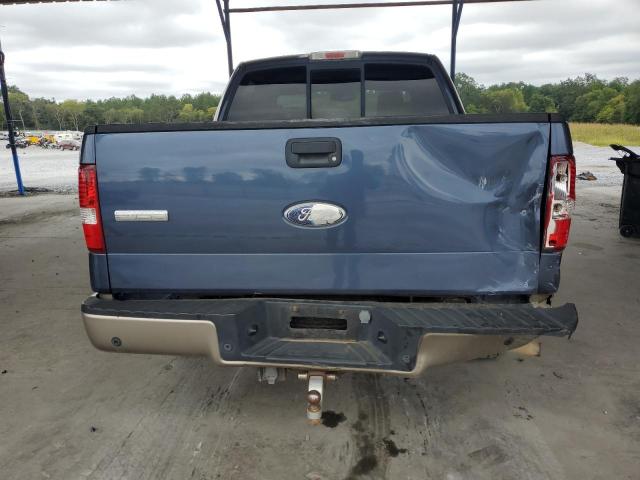 1FTPW12526KB24893 - 2006 FORD F150 SUPERCREW BLUE photo 6