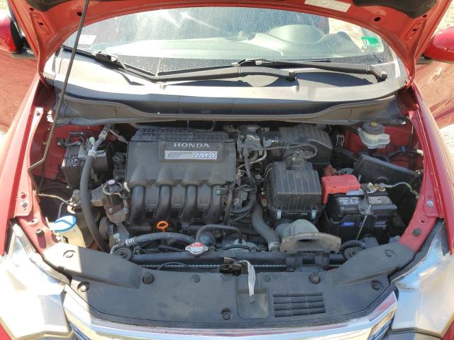 JHMZE2H77DS006179 - 2013 HONDA INSIGHT EX RED photo 11