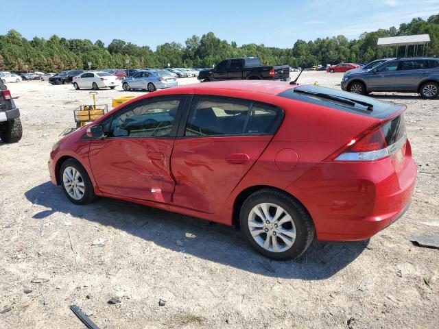 JHMZE2H77DS006179 - 2013 HONDA INSIGHT EX RED photo 2