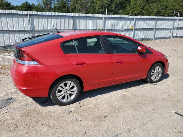JHMZE2H77DS006179 - 2013 HONDA INSIGHT EX RED photo 3