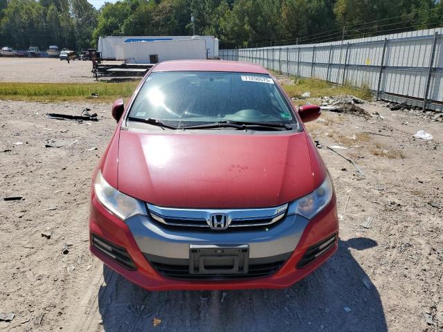 JHMZE2H77DS006179 - 2013 HONDA INSIGHT EX RED photo 5